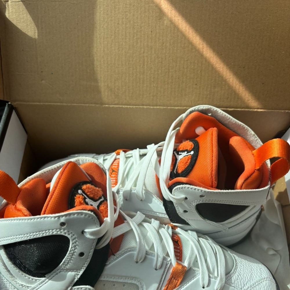 Jordan Kids Sneakers - White and Orange